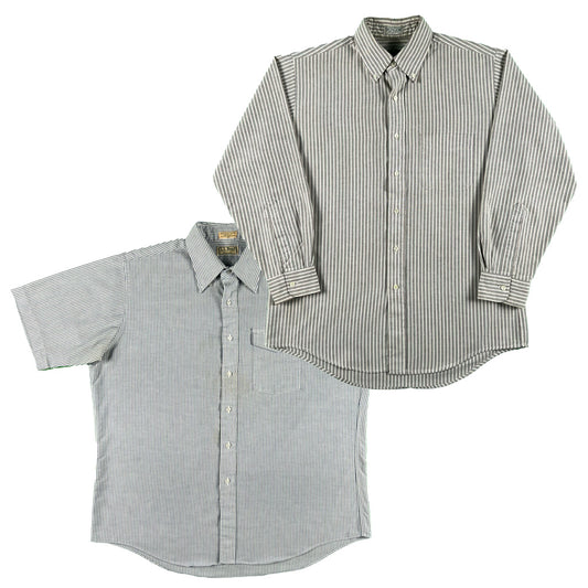 80s/90s L.L. Bean Striped Button Down Shirts- SELECT SHIRT