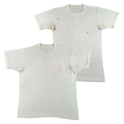 Vintage Beat Up Blank White Tees- SELECT TEE