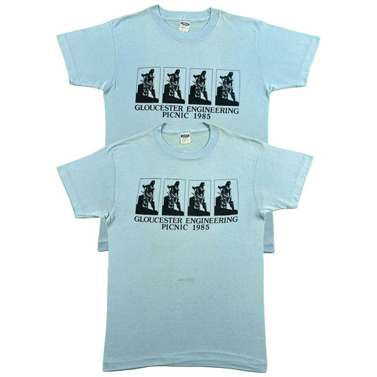1985 Gloucester Engineering Picnic Tees- 2 AVAILABLE