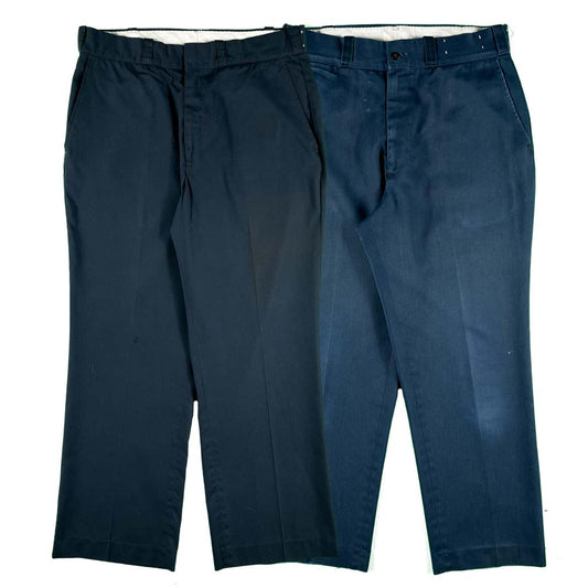 70s Navy Blue Big Mac Work Pants- 2 IN STOCK