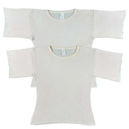 90s Short Sleeve Waffle Knit Thermals- 2 IN STOCK