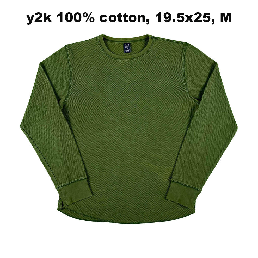 Vintage Gap Waffle Knit Thermals- SELECT SHIRT