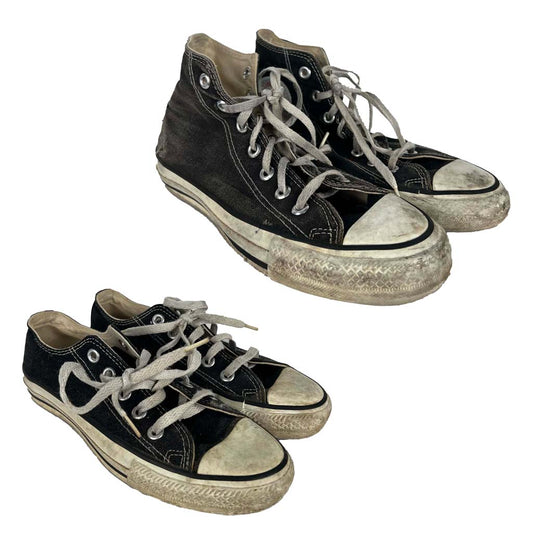 80s Black Made in USA Converse- SELECT PAIR