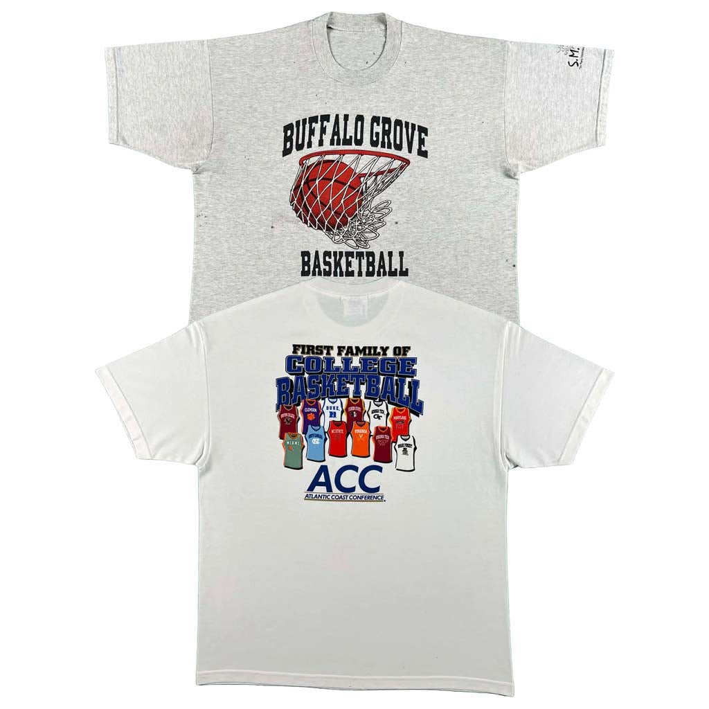 Vintage Basketball Graphic Tees- SELECT SHIRT