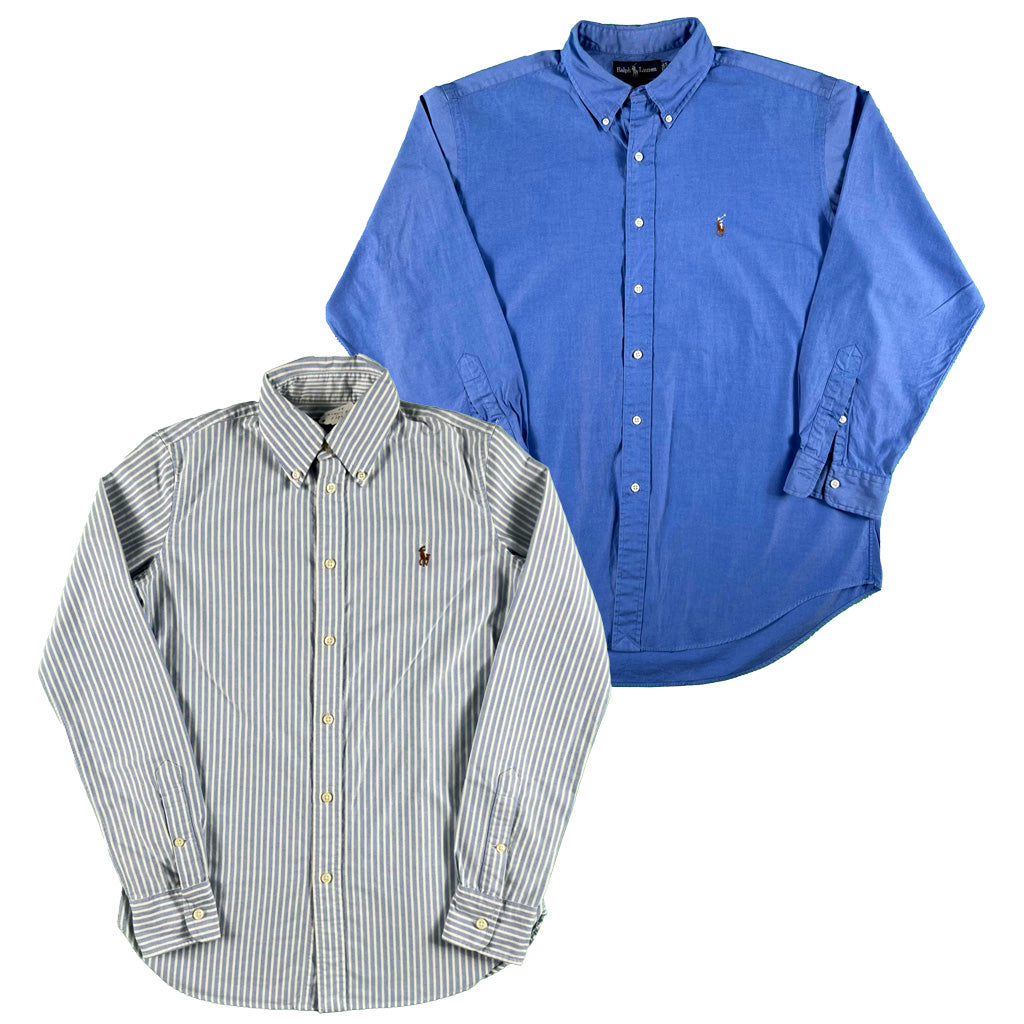 Vintage Ralph Lauren 100% Cotton Button Up Shirts- SELECT SHIRT