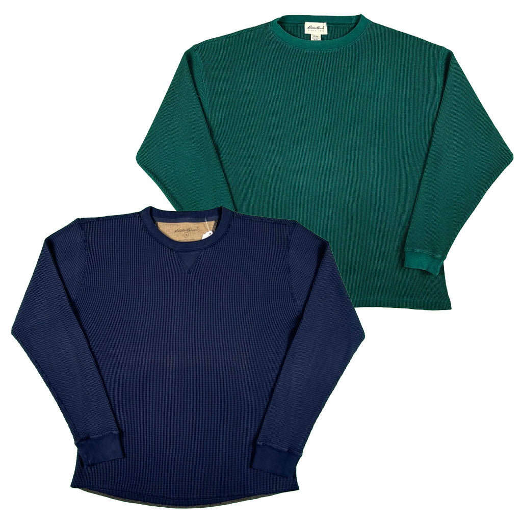 Vintage Eddie Bauer Waffle Knit Thermals- SELECT SHIRT