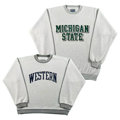 90s Inside Out Collegiate Sweatshirts- SELECT SWEAT