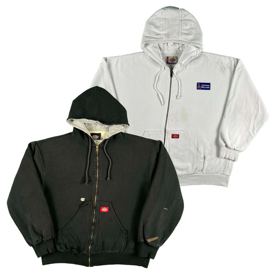 Vintage Dickies Waffle Lined Zip Up Hoodies- SELECT SWEAT