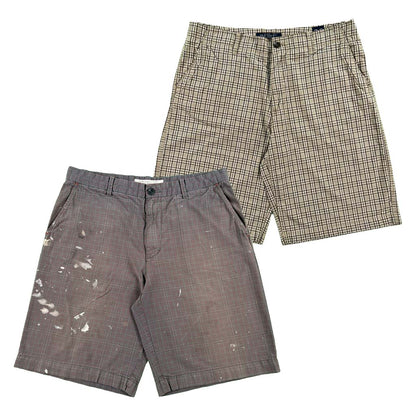 00s Old Navy Plaid Shorts- SELECT PAIR