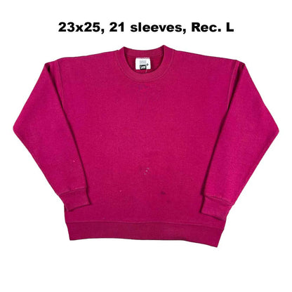 90s Boxy AF Pink Lee Sweatshirts- SELECT SWEAT