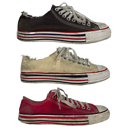 Well Worn Converse Low Top Sneakers sz 8- SELECT PAIR
