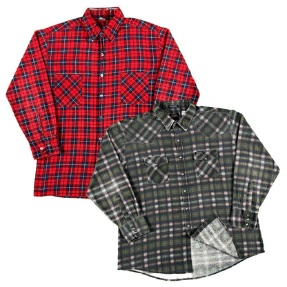 Vintage Dickies Printed Flannel Shirts- SELECT SHIRT