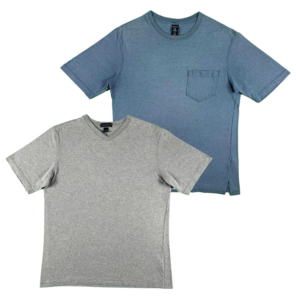 Vintage Lands' End Blank Tees- SELECT T SHIRT