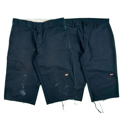 Dickies Navy Blue Double Knee Capris- SELECT PAIR