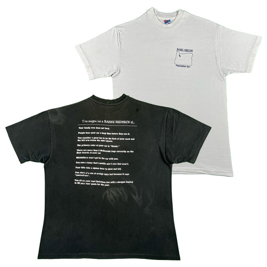 90s Banks Oregon List Tees- SELECT T SHIRT
