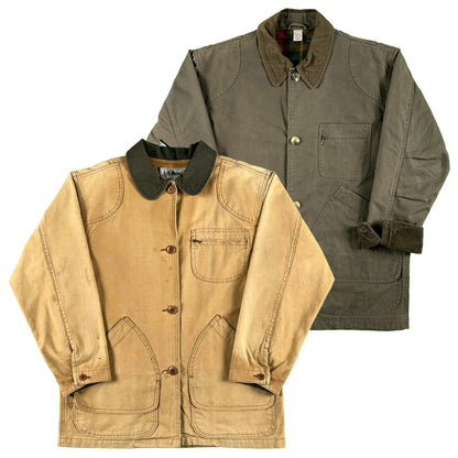 Vintage L.L. Bean Cotton Canvas Barn Coats- SELECT JACKET