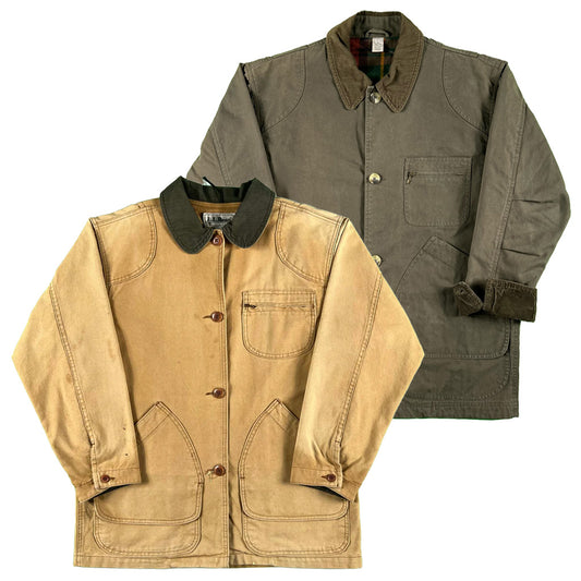 Vintage L.L. Bean Cotton Canvas Barn Coats- SELECT JACKET