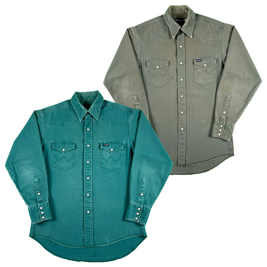 Vintage 100% Cotton Wrangler Western Shirts- SELECT SHIRT