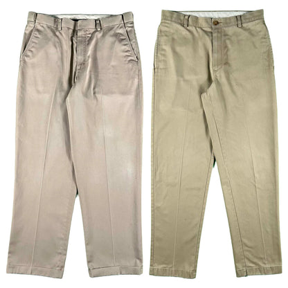 Vintage L.L. Bean Cotton Chino Pants- SELECT PAIR