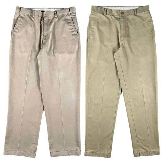 Vintage L.L. Bean Cotton Chino Pants- SELECT PAIR