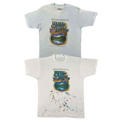 90s Bull Run Sparkling Water Painters Tee(and more)- M