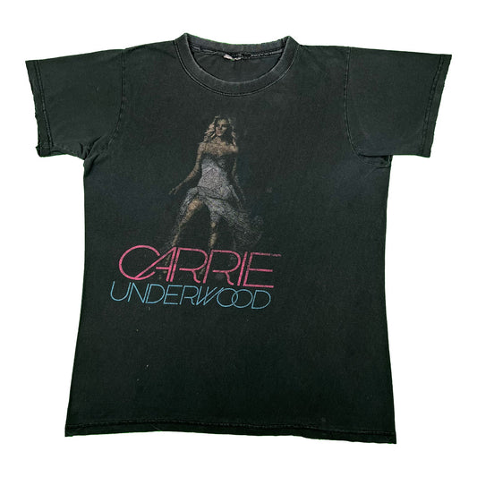 Sun Faded Black Carrie Underwood Tee- L