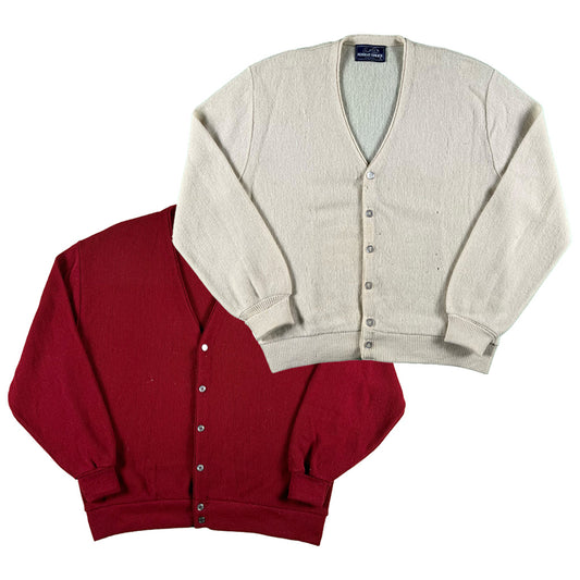 60s/70s Acrylic Cardigans- SELECT SWEATER