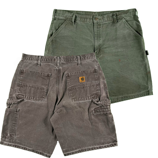 Carhartt Duck Canvas Carpenter Shorts- SELECT PAIR