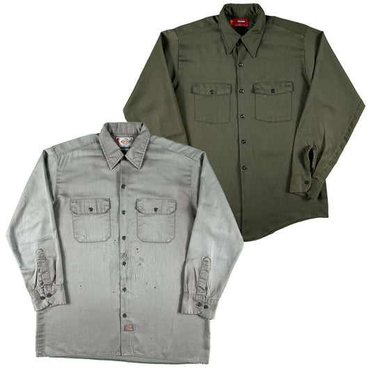 Vintage 1960s-1990s Dickies Work Shirts- SELECT SHIRT