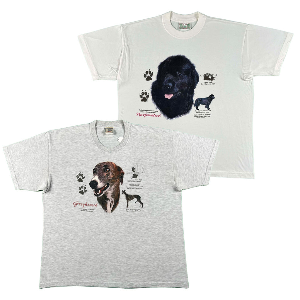 90s Detailed Dog Breed Tees- SELECT T SHIRT