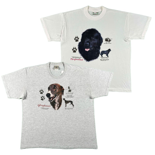 90s Detailed Dog Breed Tees- SELECT T SHIRT