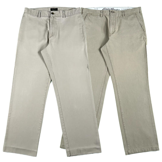 Vintage Eddie Bauer Cotton Chino Pants- SELECT PAIR