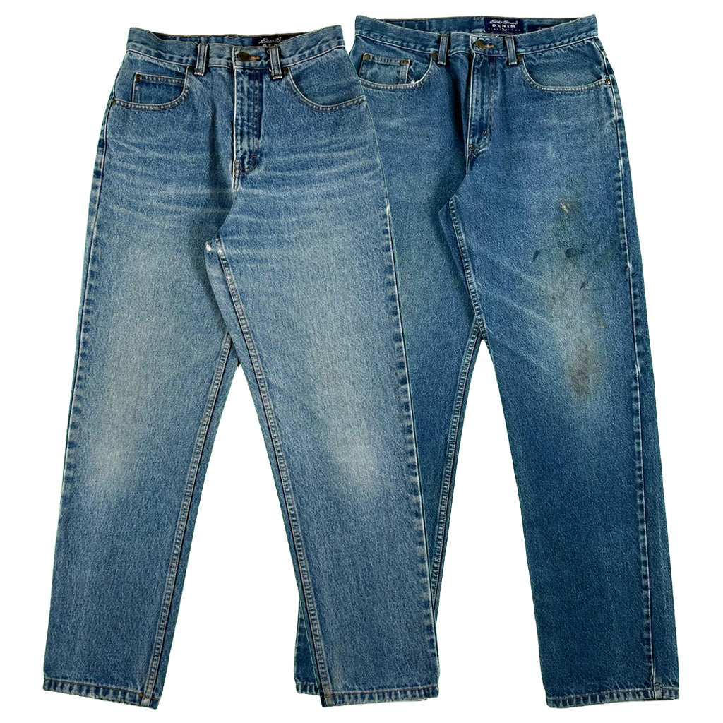 Vintage Eddie Bauer 'Classic Fit' Denim- SELECT PAIR