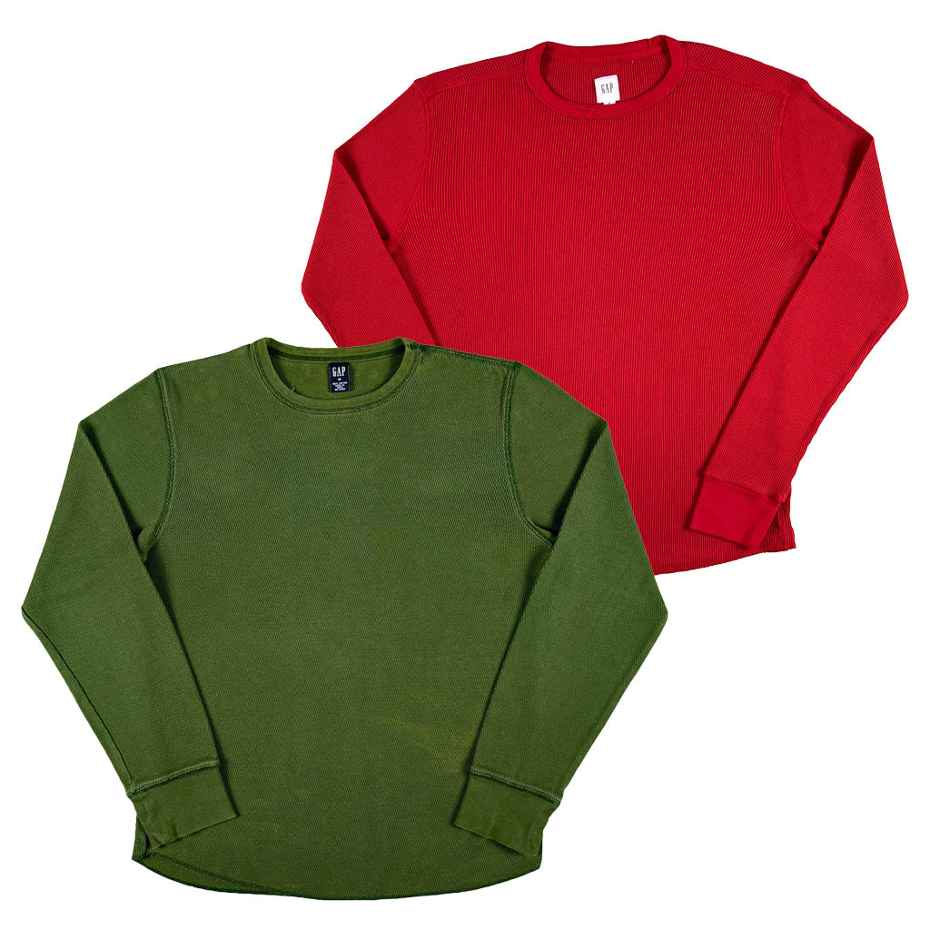 Vintage Gap Waffle Knit Thermals- SELECT SHIRT