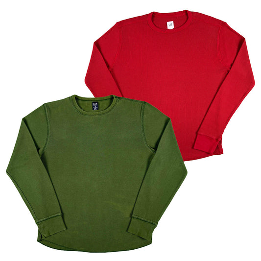 Vintage Gap Waffle Knit Thermals- SELECT SHIRT