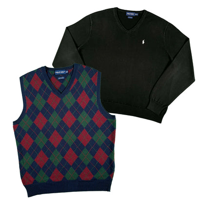 00s Polo Golf Ralph Lauren Sweaters- JUST BLACK LEFT
