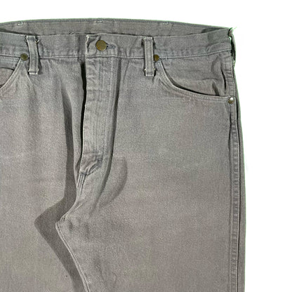 80s Faded Purple Grey Wrangler Denim- 34x32