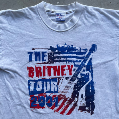 2001 Britney Spears Tour Tee- L