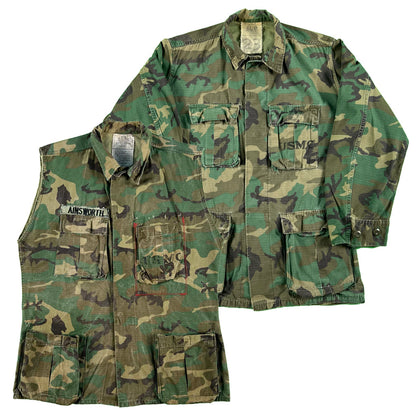 70s USMC Stenciled Jungle Camo Vests & Tops- SELECT TOP