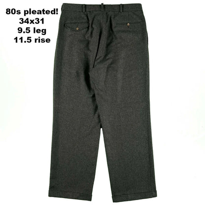 Vintage Polo by Ralph Lauren Wool Trousers- SELECT PAIR
