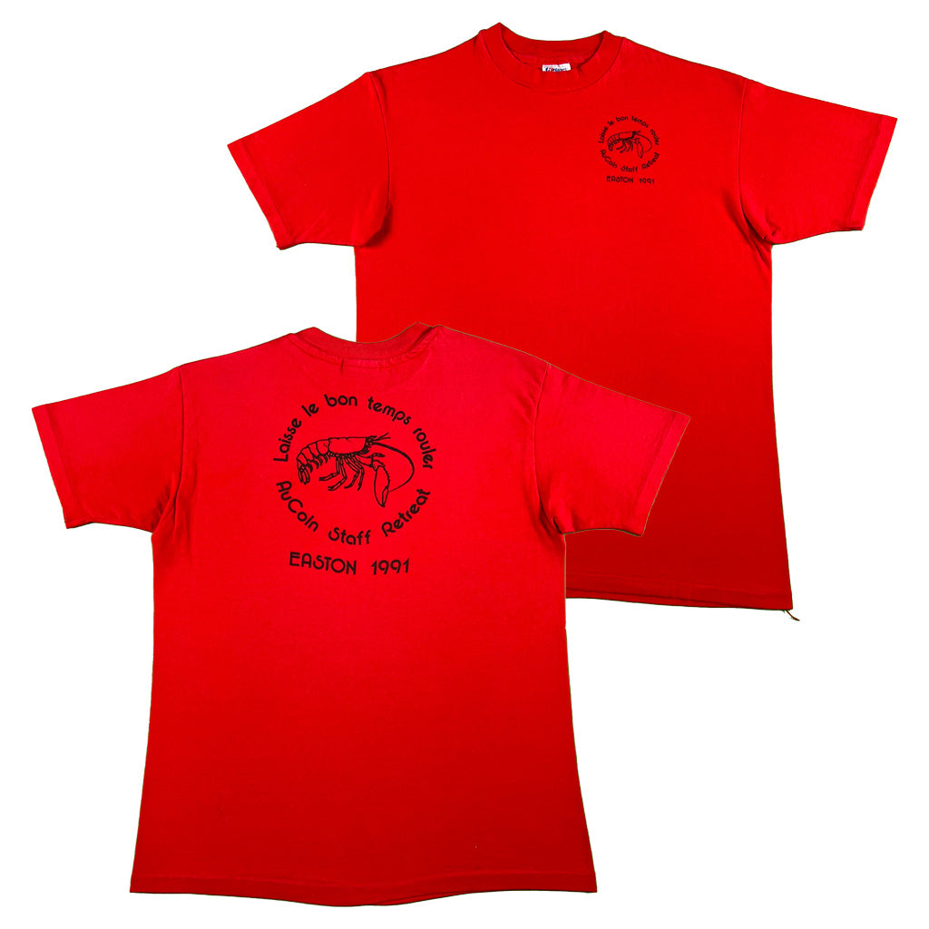 1991 Easton Louisiana Crawdad Retreat Tees- SELECT TEE