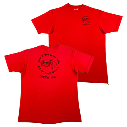 1991 Easton Louisiana Crawdad Retreat Tees- SELECT TEE