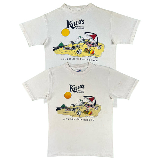 80s Kyllo's Seafood & Broiler Oregon Tees- SELECT TEE