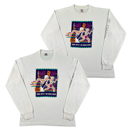 90s Lake Oswego Lake Run Long Sleeve Tees- SELECT SHIRT