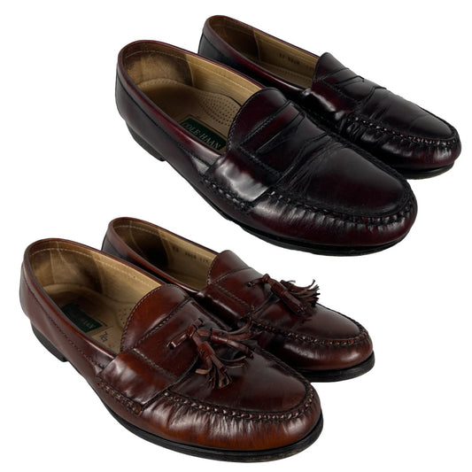 90s Cole Haan Leather Tassel & Penny Loafers- M's 11.5, W's 13(SELECT PAIR)