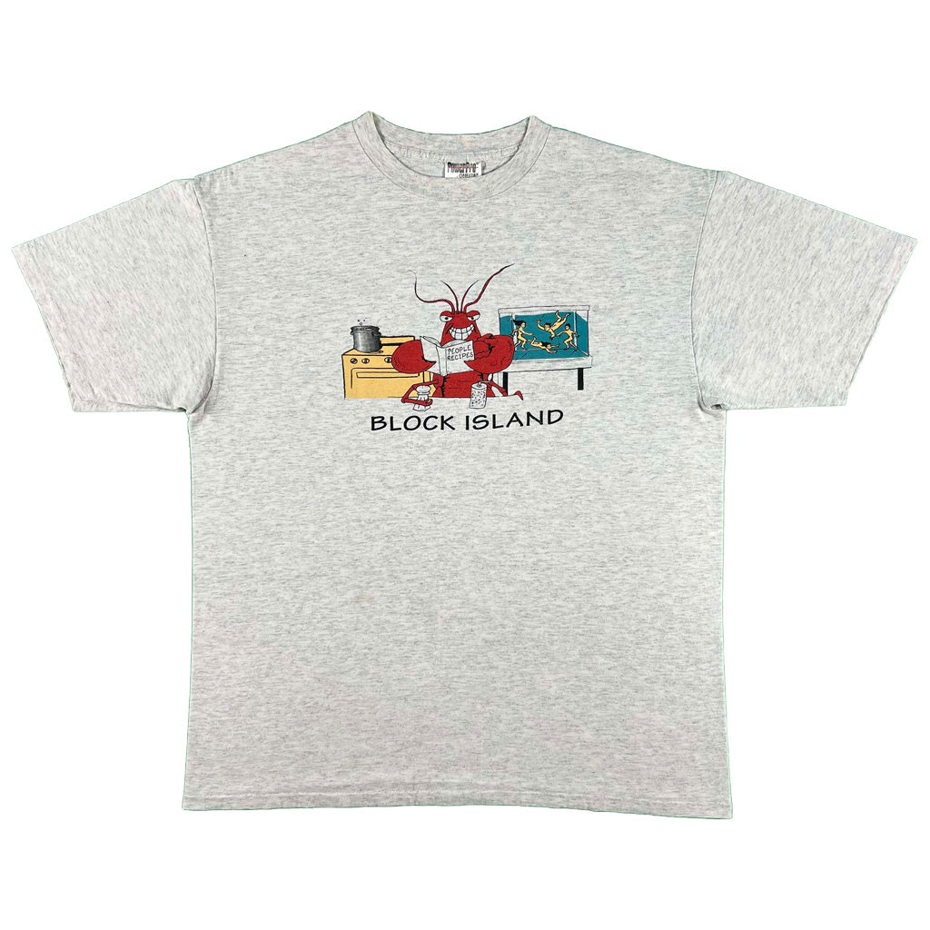 90s Block Island 'People Recipes' Tee- XL