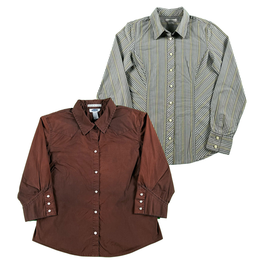 Vintage Old Navy Women's Button Up Shirts- SELECT SHIRT
