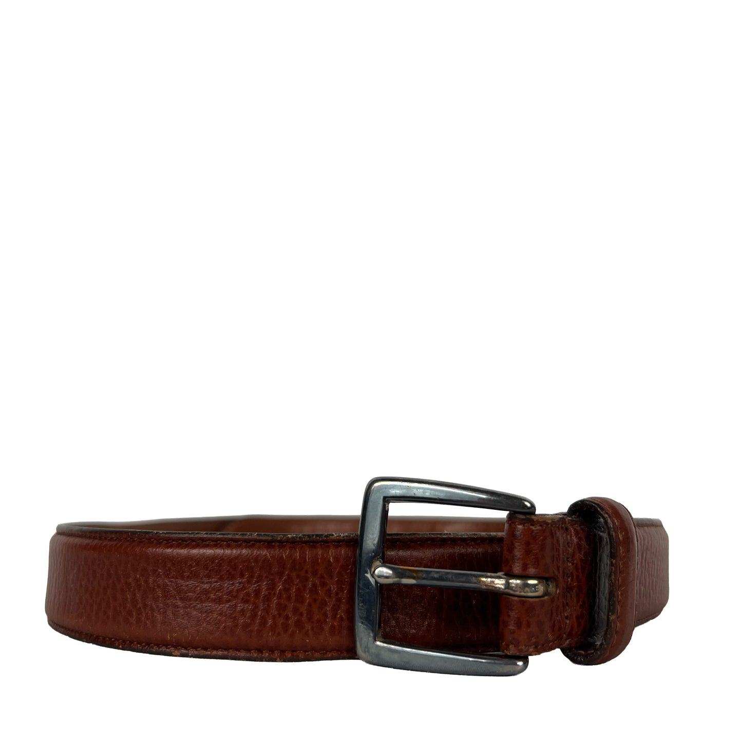 Coach Cognac Brown Leather Belt- 28"-32"