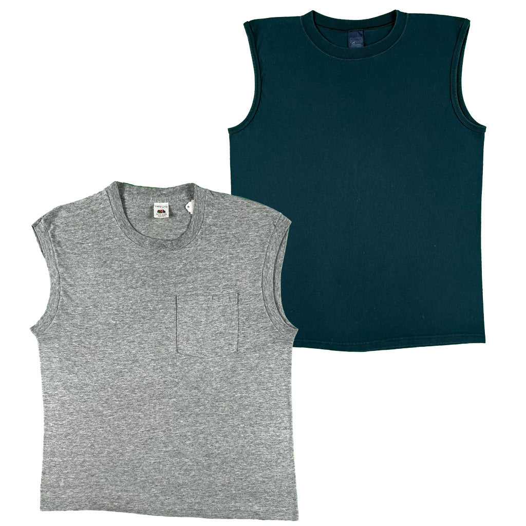 Vintage Blank Muscle Tees & Tank Tops- SELECT SHIRT