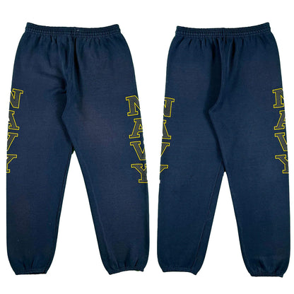 90s Navy Blue US Navy Sweatpants- SELECT PANT